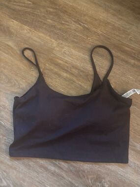 New Brown work out Top